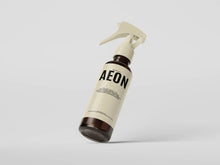Single AEON ceramic coating spray bottle in amber and cream minimalist design